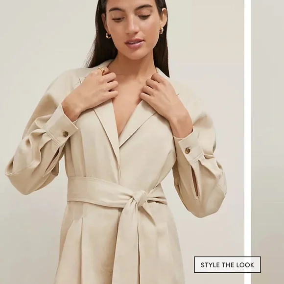 Ann Taylor tan Jumpsuit - Picture 3 of 4